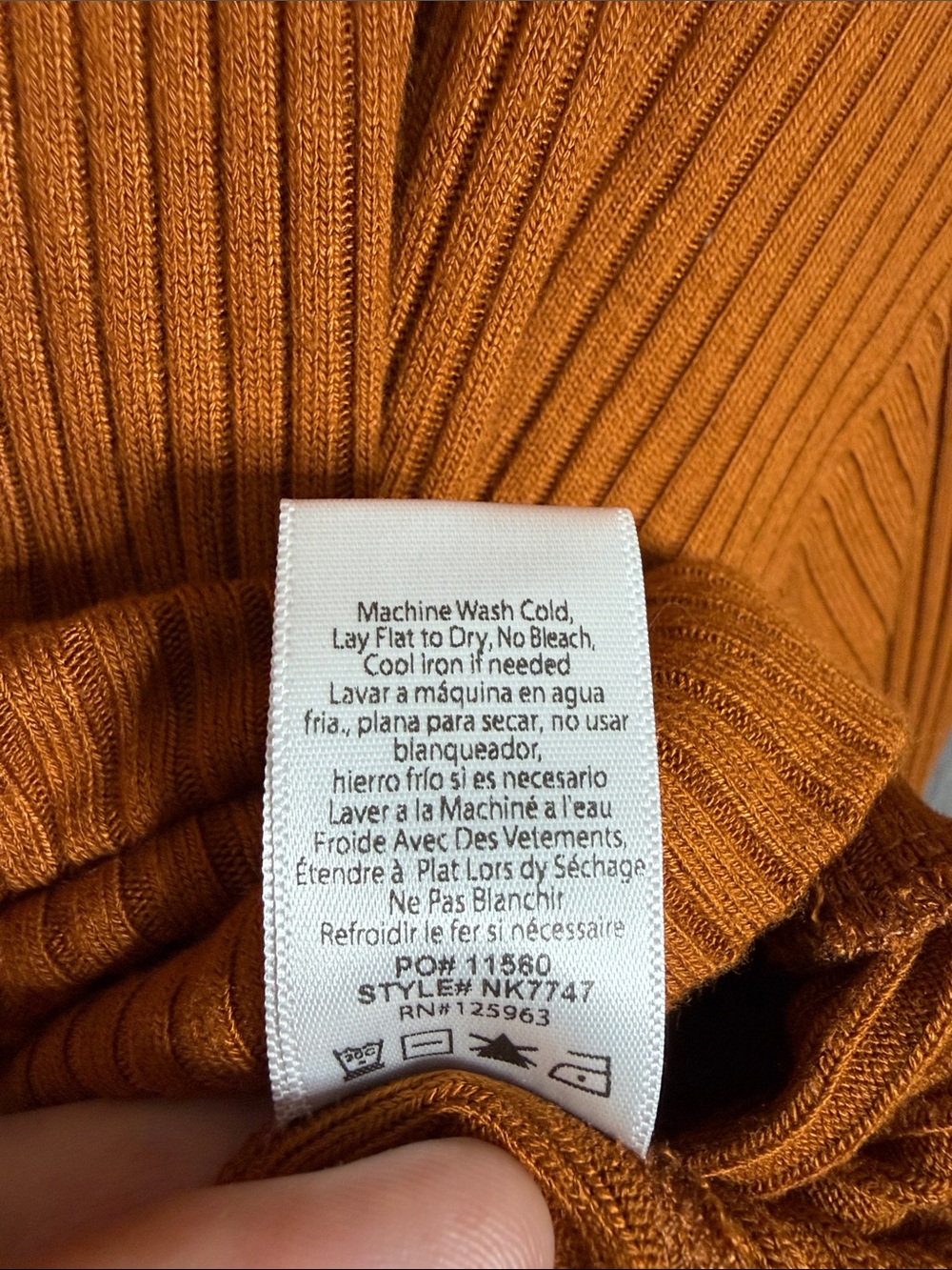 Beyond Yoga So Chic Cropped Hoodie in Rust Women’s Large - Picture 6 of 7
